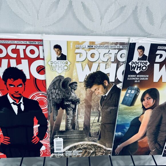 Doctor Who 10th 3-4 7 10-13 & 9th 1-3 Lot Titan Matt Smith Tardis Variants - Picture 5 of 8